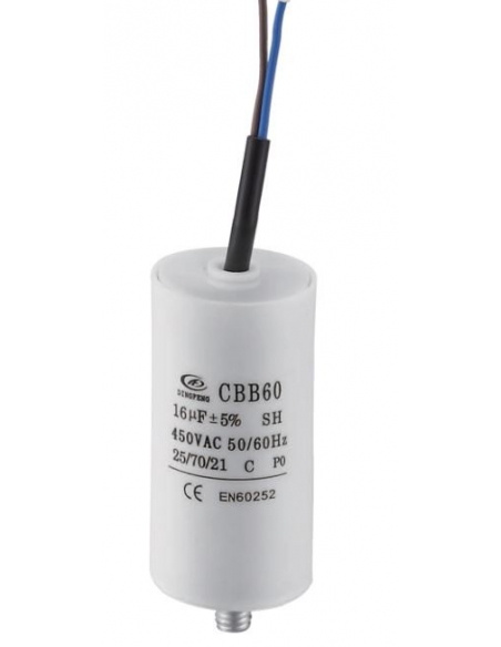 Permanent capacitor 4uF 450Vac M8