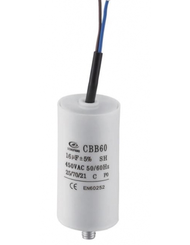 Permanent capacitor 30uF 450Vac M8