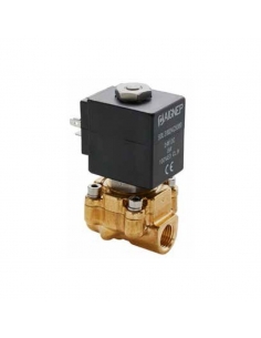 fluidi elettrovalvola 1 2/2 chiuso 12Vdc azionamento combinato - ADAJUSA