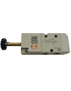 1/8 3-way monostable solenoid valve 24Vac - Metal Work - ADAJUSA 2