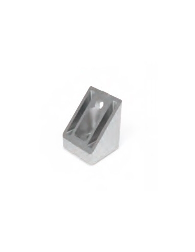Square angle connector 40 x 40 - 45 degrees - adajusa.es