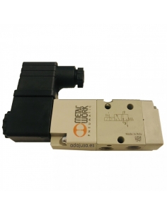 solenoid valve 1/4 3 vias monostable 24Vcc 2.5W - Metal Work - ADAJUSA 2