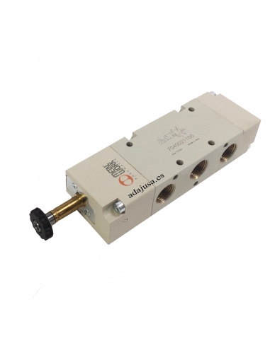 elettrovalvola 3/8 5 vie monostabile senza bobina - Metal Work - ADAJUSA