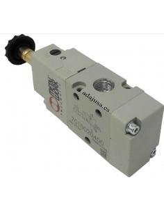 Open single-way 1/8 3-way solenoid valve (NA) 24Vdc - Metal Work - ADAJUSA 2