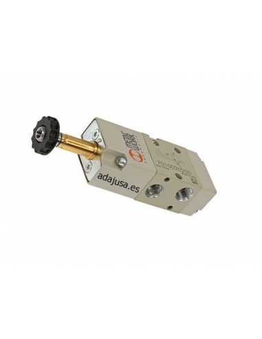1/8 3-way monostable 230Vac pneumatic solenoid valve metal work | ADAJUSA