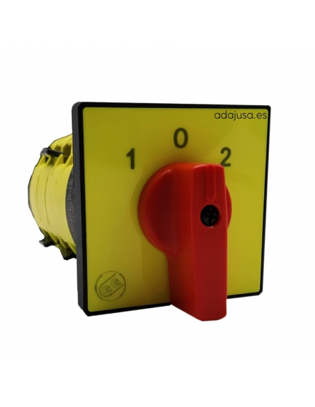 Interruttore inverter monofase full 20A 48x48 rosso - Giovenzana