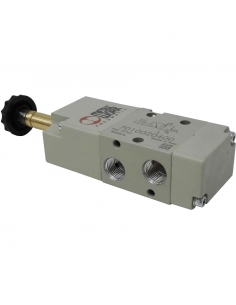 Solenoid valve 1/8 3 ways monostable open (NO) without coil - Metal Work - ADAJUSA 2
