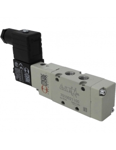 1/8 5-way monostable solenoid valve 110Vac 3.5VA - Metal Work - ADAJUSA