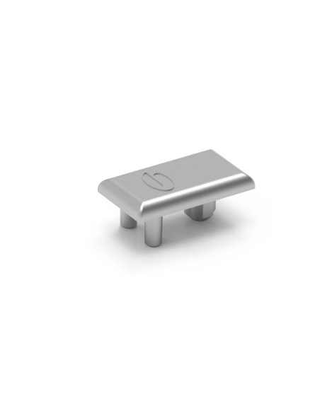 Coperchio per profilo in alluminio 18,5x32 - MetalWork - ADAJUSA