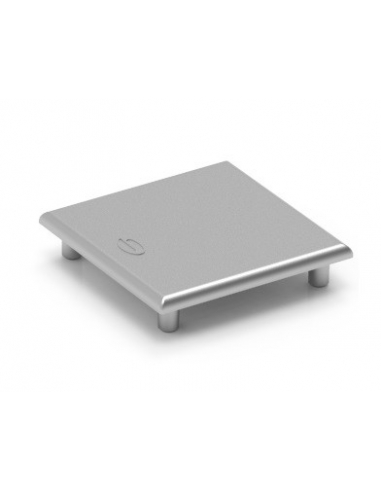 Coperchio per profilo in alluminio 60x60- Metal Work - ADAJUSA