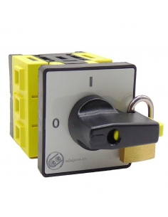 3-pole disconnector switch 32A complete 48x48mm - Giovenzana