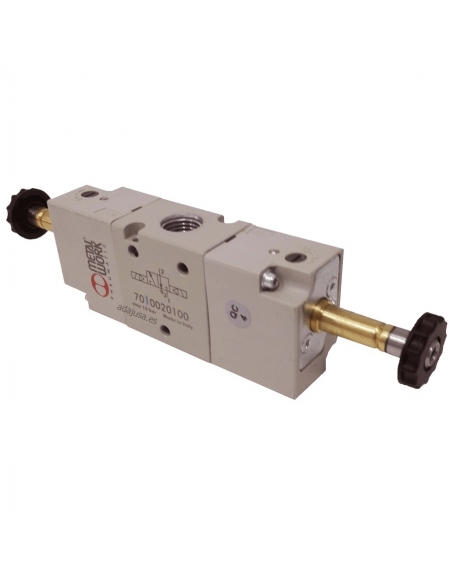 1/8 3-way bistable electrovalve - Metal Work - ADAJUSA