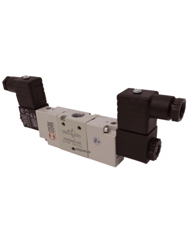 electrovalve 1/4 3-way bistable 24Vcc 2,5W - Metal Work - ADAJUSA