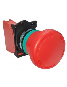 Full diameter emergency pushbutton 40 PPFN1R4N contact NC Giovenzana adajusa 2