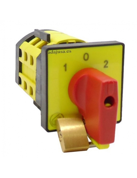 Three-phase inverter switch 20a complete 48x48 - Giovenzana adajusa