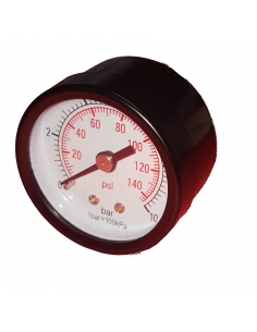 Manometro Ø50 1/4 0-12 Kgr cassa in metallo - ADAJUSA 2