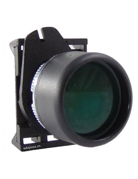 Pulsante luminoso verde con incastro PPL2 - Giovenzana adajusa