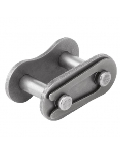 Maglia diritta a giunto singolo per rulli a catena semplice 10BF-1 ISO - ADAJUSA