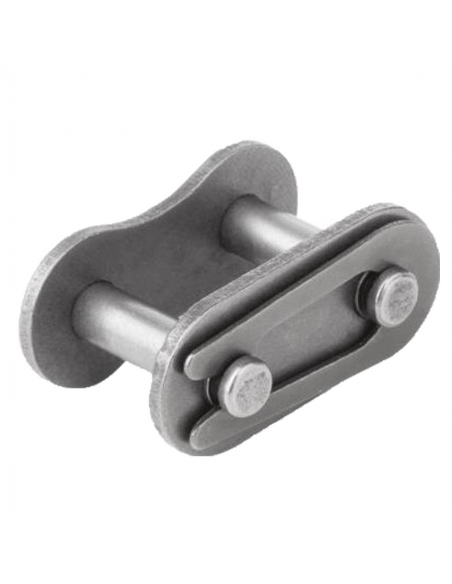 Simple straight mesh union for simple roller chain 10BF-1 ISO - ADAJUSA