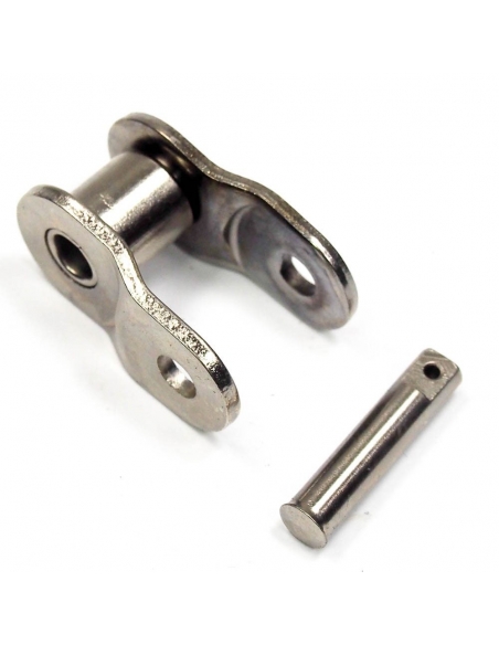 Semplice stratificazione in acciaio inox per rulli a catena ISO - ADAJUSA