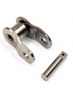 Semplice stratificazione in acciaio inox per rulli a catena ISO - ADAJUSA