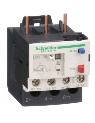 Thermal relay TeSys LRD08 - Schneider adajusa