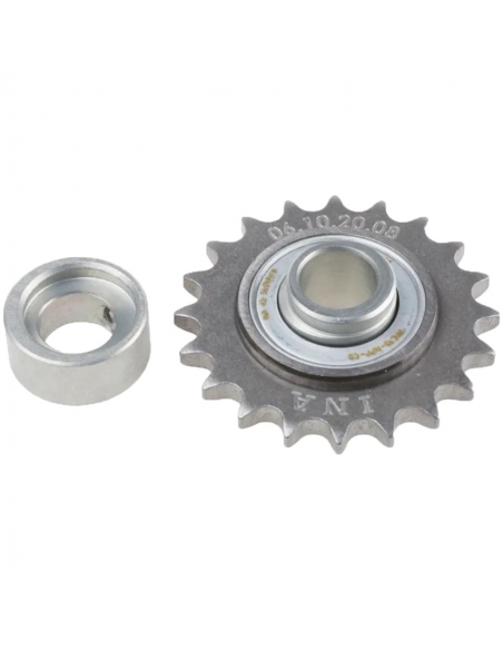 Tensioning wheel for chain diameter 15mm 20 teeth 06B ISO C 10 - INA