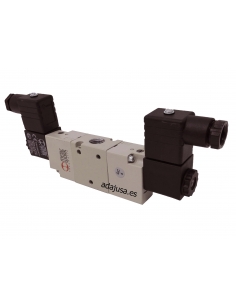 Doppia elettrovalvola 1/8 3/2 vie con bobine - MetalWork - ADAJUSA