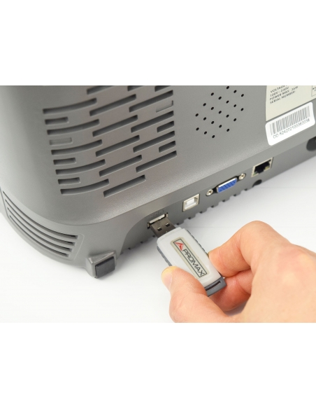 Oscilloscopio touch screen 200MHz PROMAX / ADAJUSA