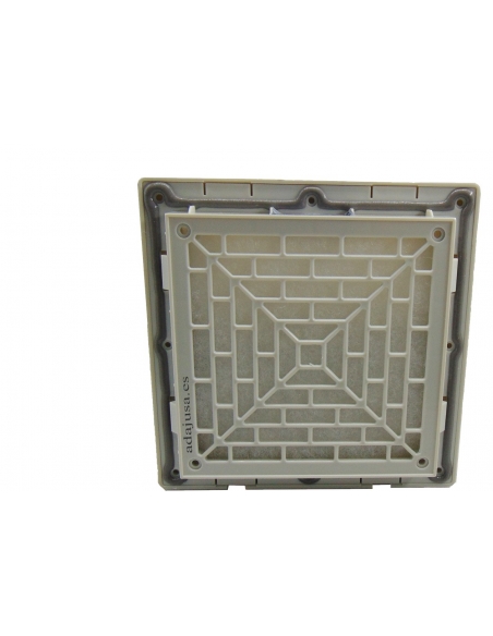 Griglia con filtro per sistema di ventilazione 152x152 KSZ-152| ADAJUSA | prezzo