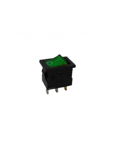 Interruttore della luce verde 6A-250V Adajusa