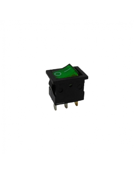 Interruttore della luce verde 6A-250V Adajusa