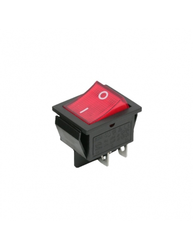 Red light switch 16A-250V Adajusa
