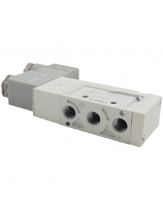 Elettrovalvola 1/8 bobina monostabile a 5 vie 110Vac - Mindman - ADAJUSA 2