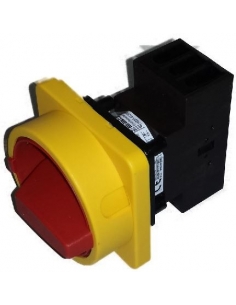Interruttore trifase 20A Taglia 67 giallo-rosso 2