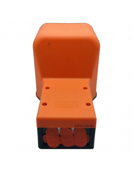 Pedale pneumatico 3/2 4 mm monostabile con protezione Lavorazione metallica - ADAJUSA