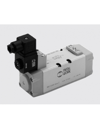 Solenoid valve ISO size 1 without coil