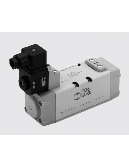 Solenoid valve ISO size 1 without coil