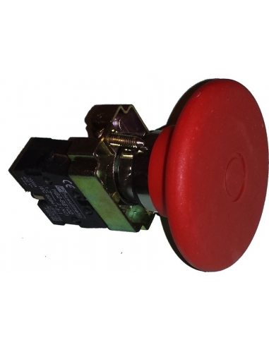 Pulsante di arresto di emergenza in metallo Ø60 full (push-pull)
