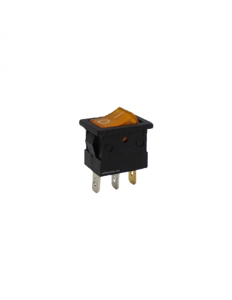 Interruttore luce gialla 6A-250V Adajusa