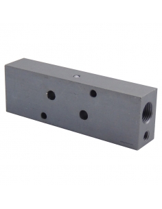 Kit regolazione doppio scarico 1/8 Serie 70 Lavorazione in metallo - ADAJUSA