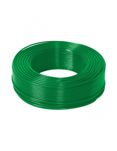 Flexible unipolar cable 0.5mm2 green color Adajusa