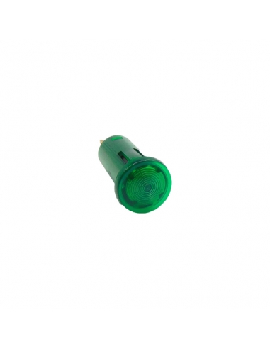 Luce di segnalazione verde 230 Vac 12mm