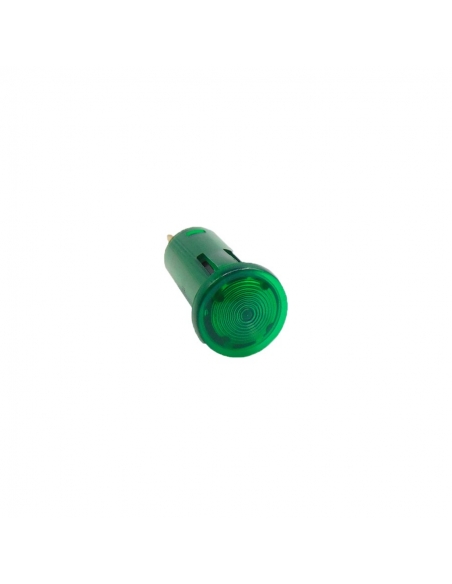 Luce di segnalazione verde 230 Vac 12mm