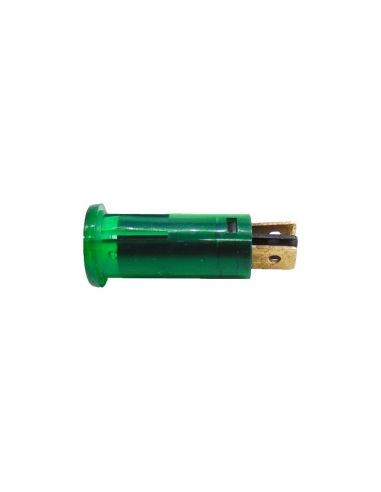 Luce di segnalazione verde 230 Vac 12mm