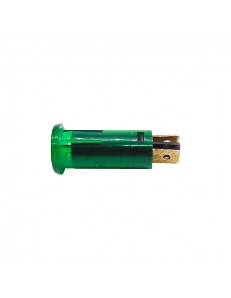 Luce di segnalazione verde 230 Vac 12mm