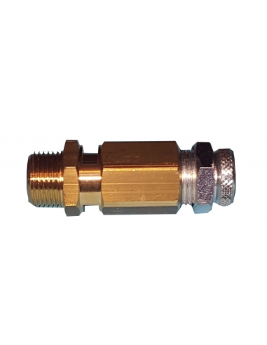 Valvola di sicurezza regolabile 3/8 in sovrapressione 0.5-5 - MetalWork - ADAJUSA