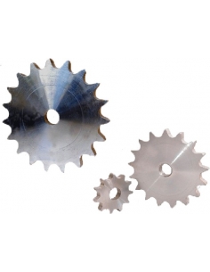 Pignone Per Catena A Rulli DIN/ISO 06B 12Denti - Acciaio A3, Foro 14mm, Passo 3/8", Per Macchinari E Fresatrici - Foto 4