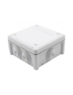 Caja de termoplástico 100x100x55mm con conos | Adajusa