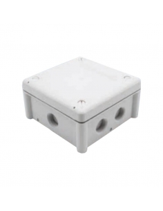Scatola termoplastica 100x100x55mm con ingressi filettati | ADAJUSA